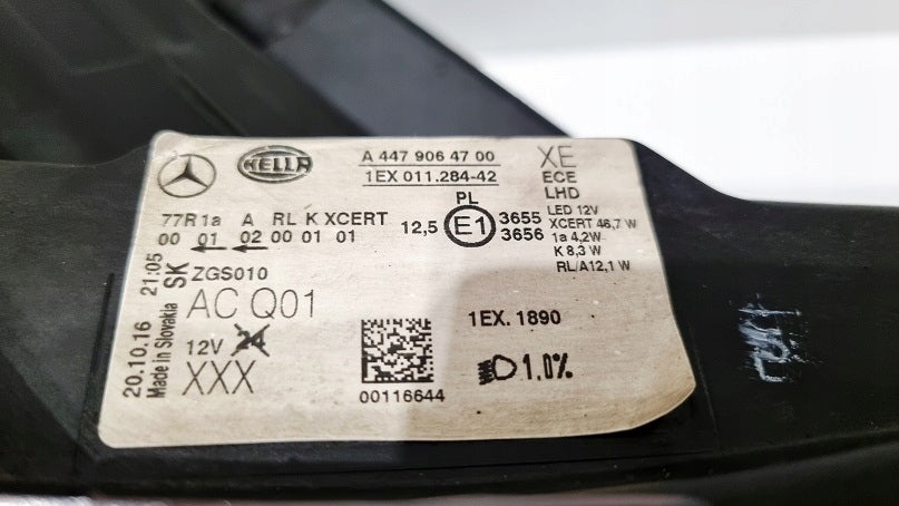 Frontscheinwerfer Mercedes-Benz Vito 4479064700 LED Rechts Headlight