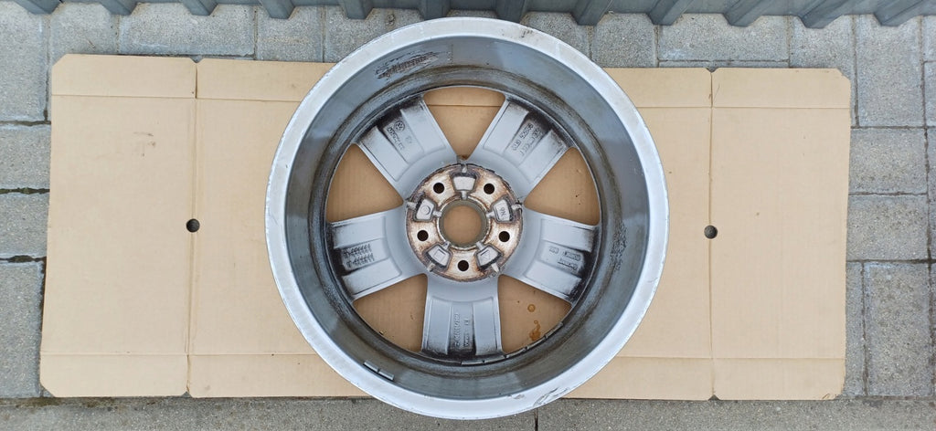 1x Alufelge 17 Zoll 7.0" 5x120 55ET 7E0601025P VW Rim Wheel FEL8183002606ka