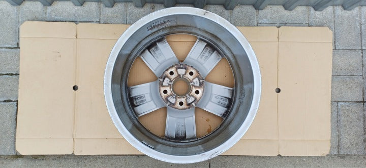 1x Alufelge 17 Zoll 7.0" 5x120 55ET 7E0601025P VW Rim Wheel FEL8183002606ka