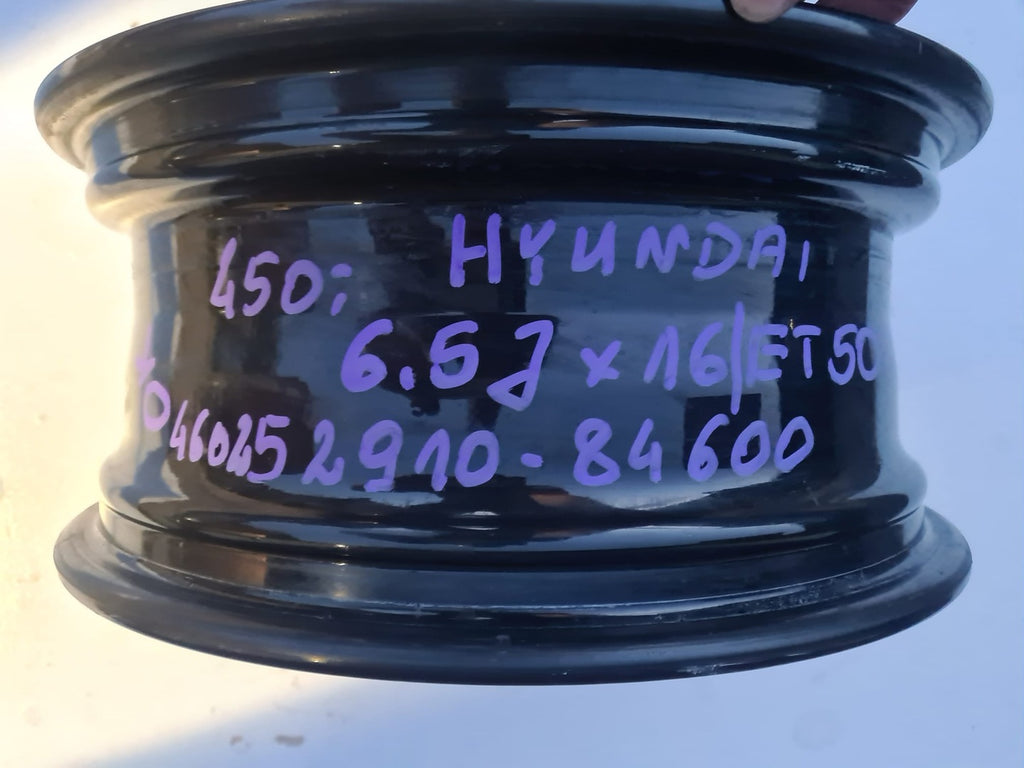 1x Alufelge 16 Zoll 6.5" 5x114.3 50ET 52910-G4600 Hyundai Rim Wheel