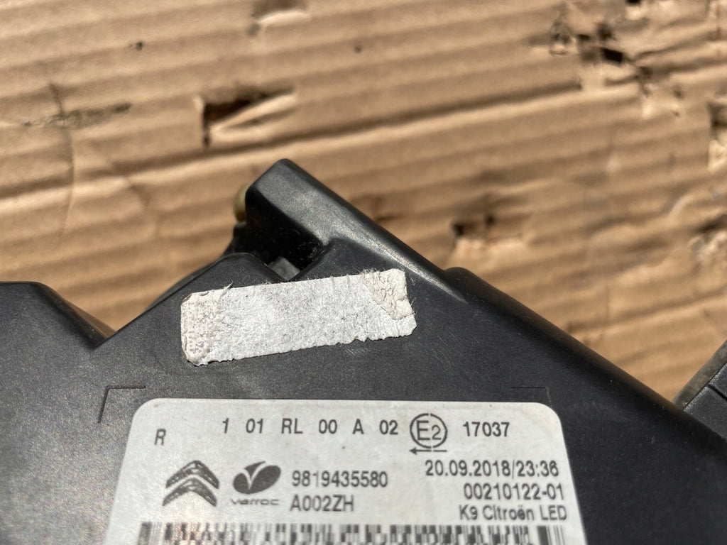 Frontscheinwerfer Citroën Berlingo 9819435680 Ein Stück (Rechts oder Links)