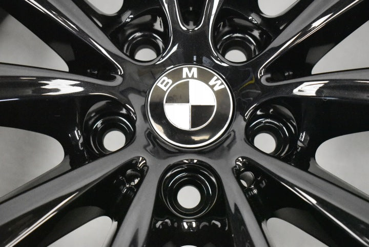 4x Alufelge 18 Zoll 8.0" 5x112 30ET Glanz Schwarz 6867338 BMW 5 G31 G30 G11 G12 FEL7555050449di
