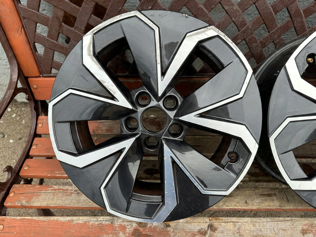 1x Alufelge 16 Zoll 6.0" 5x100 38ET Glanz Graphit 658601025 Mg Scala Kamiq