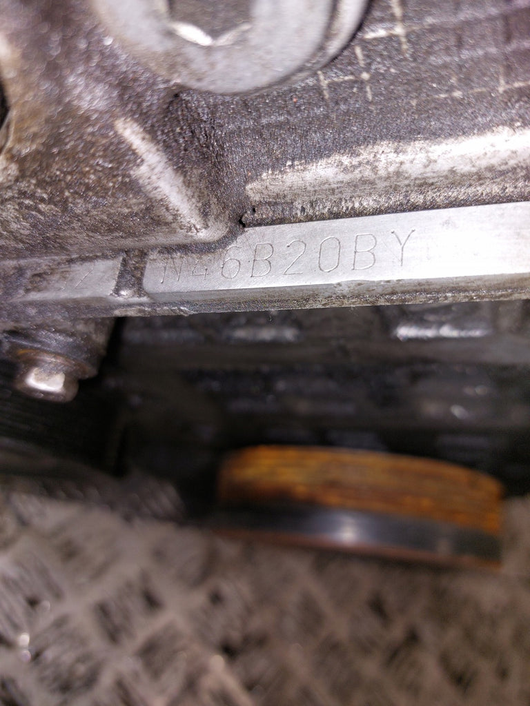 Motor BMW E87 N46B20BY 2.0 2004 Benzin Engine Unkomplett