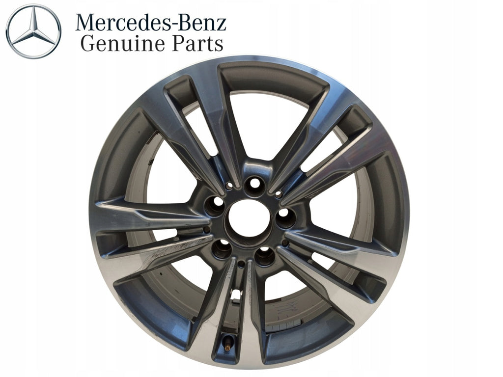 1x Alufelge 17 Zoll 8.0" 5x112 48ET Glanz Silber A2124011800 Mercedes-Benz W212 FEL1867868622jo