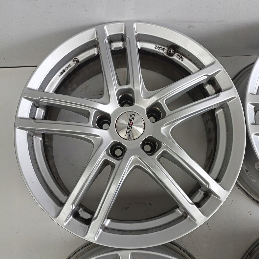 4x Alufelge 17 Zoll 7.0" 5x112 40ET Glanz Silber 7JX17H2ET40 Audi I Rim Wheel FEL5207583495mx