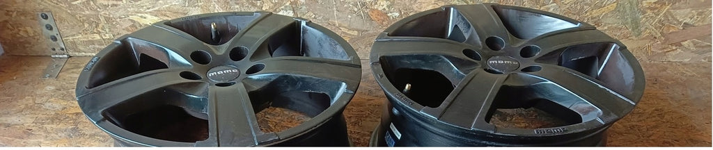 2x Alufelge 16 Zoll 6.5" 5x115 Schwarz KBA48864 Opel Astra J Rim Wheel FEL2268149492qk