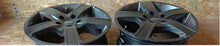 Laden Sie das Bild in den Galerie-Viewer, 2x Alufelge 16 Zoll 6.5" 5x115 Schwarz KBA48864 Opel Astra J Rim Wheel FEL2268149492qk