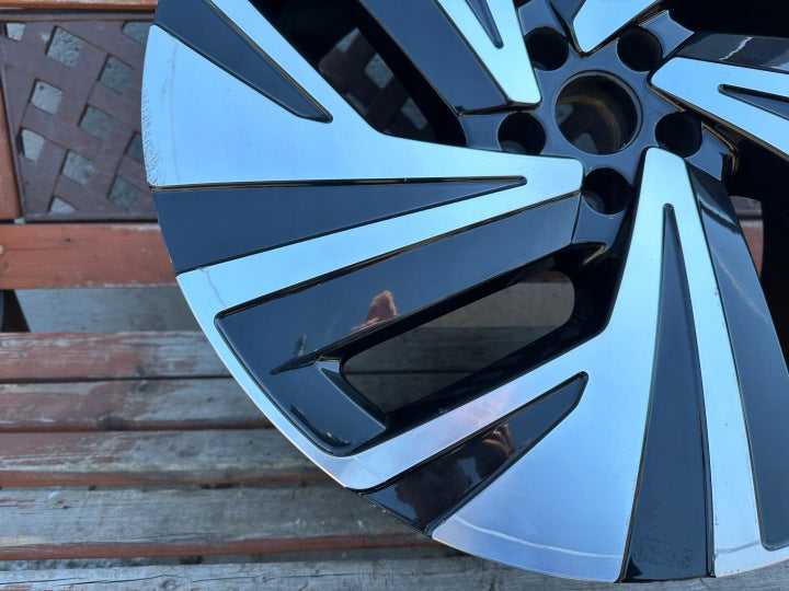 1x Alufelge 21 Zoll 9.0" 5x112 42ET Glanz Schwarz 11A601025K VW Rim Wheel FEL4491309188sm