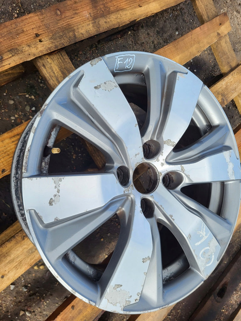 1x Alufelge 16 Zoll 6.5" 4x108 20ET Glanz Silber 9678398177 Peugeot 2008 I FEL5591535453qb