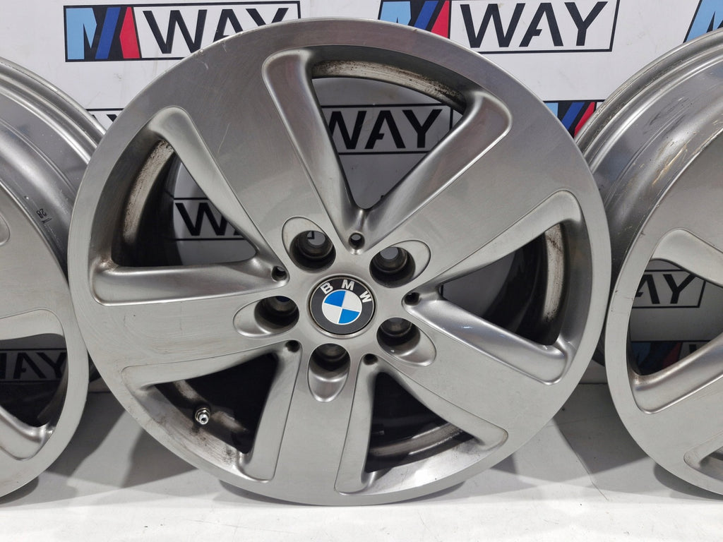 4x Alufelge 16 Zoll 7.0" 5x112 47ET Glanz Silber 6877741 BMW F40 Rim Wheel FEL4649252088xb