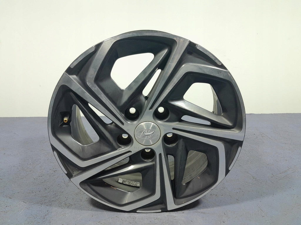 1x Alufelge 16 Zoll 6.5" 5x114.3 50ET Glanz Grau 52910-G4600 Hyundai I Mg FEL6729976901zp
