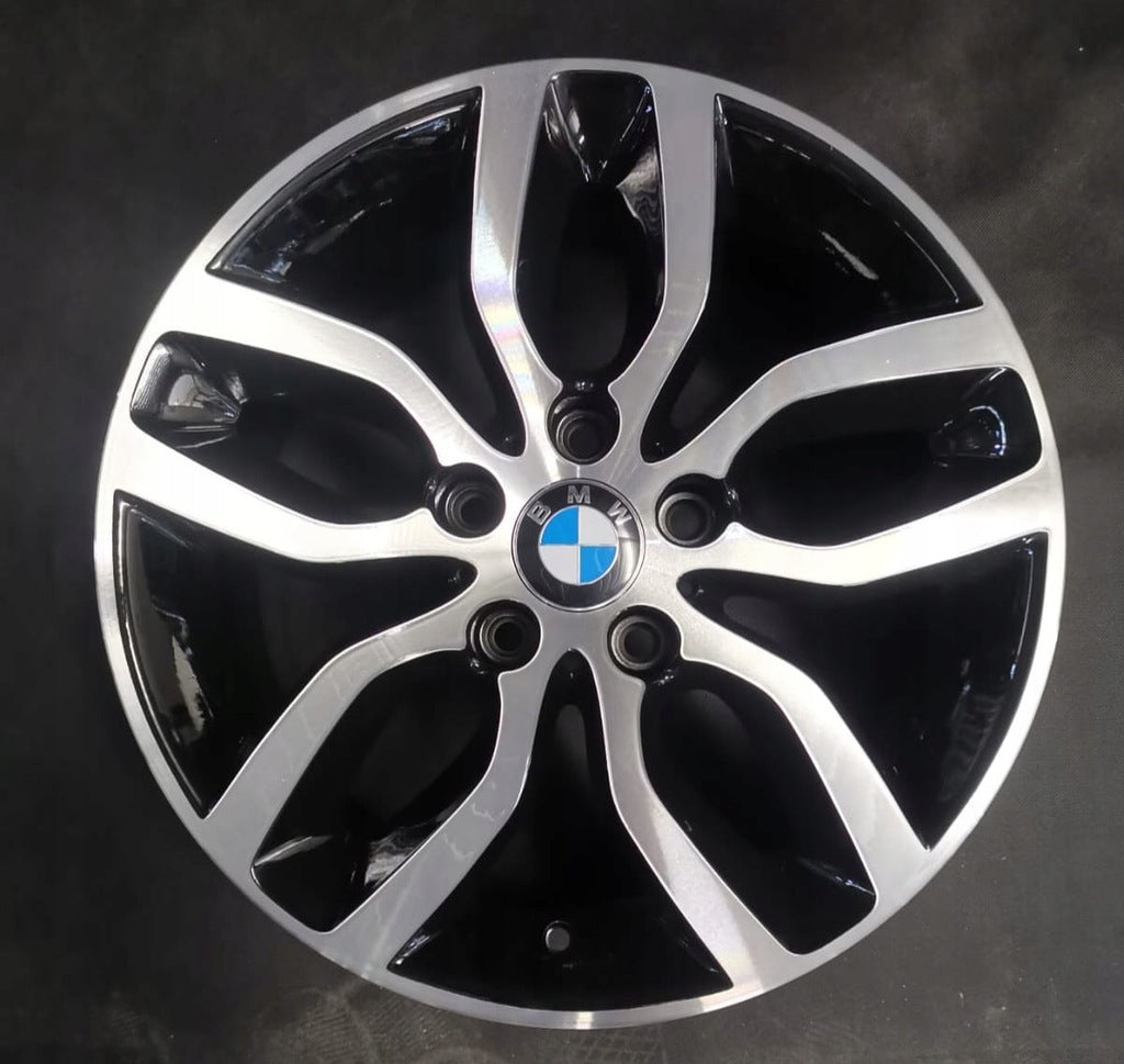 4x Alufelge 17 Zoll 7.5" 5x120 32ET Glanz Silber 6787576 BMW F26 X3 F25 FEL6931133410yv