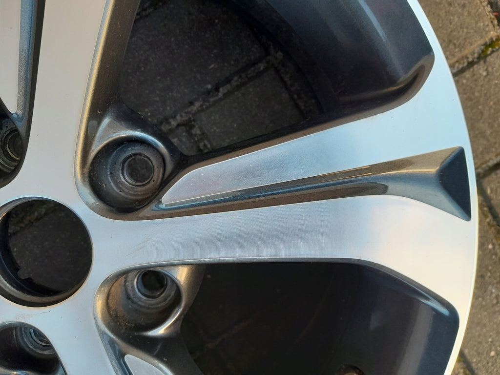 1x Alufelge 16 Zoll 6.5" 5x114.3 40ET Glanz Schwarz Nissan Qashqai I Primera P12 FEL5723140038te