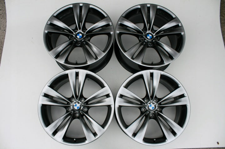 4x Alufelge 20 Zoll 8.5" 5x120 25ET Glanz Silber 6788705 BMW F01 F12 Rim Wheel FEL3799155624lz