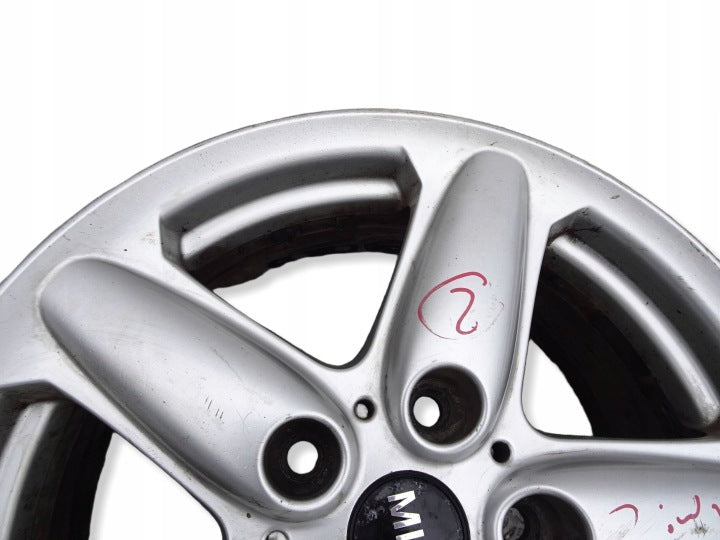 1x Alufelge 16 Zoll Grün 9803720 Mini Countryman R60 Rim Wheel FEL9896158697tf