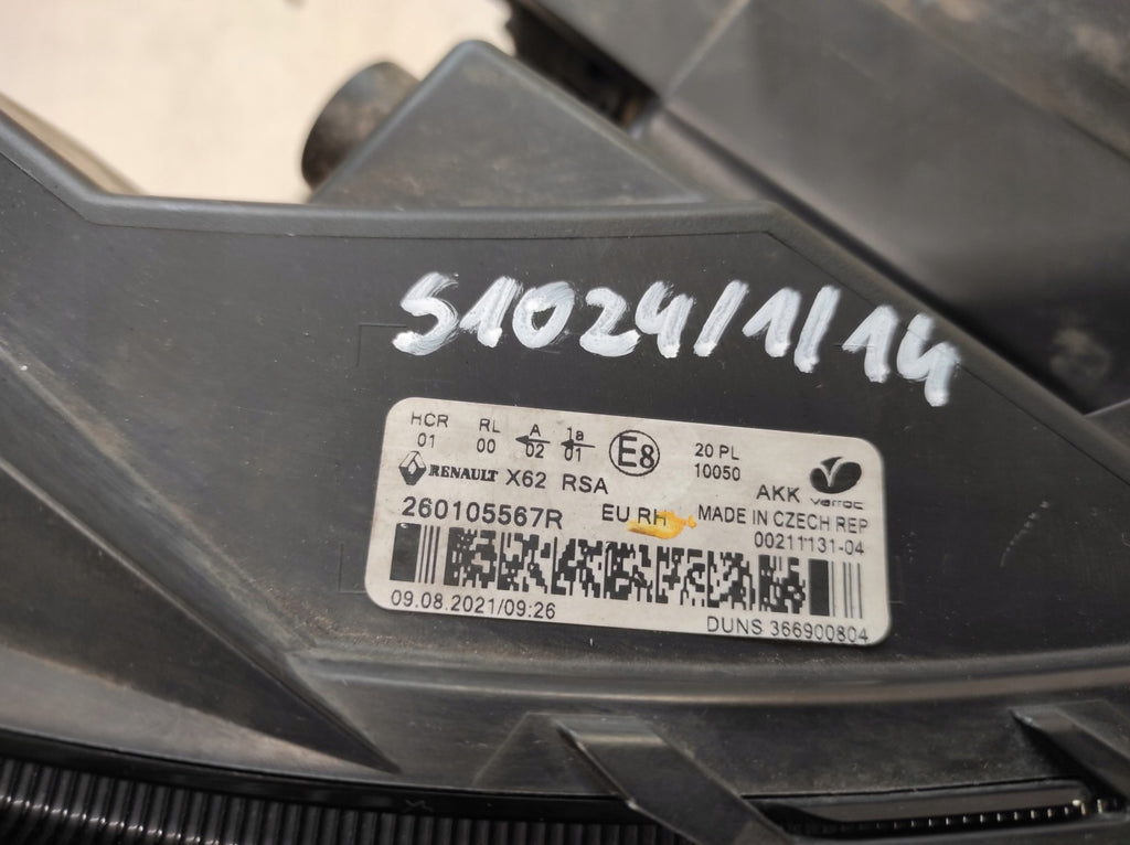 Frontscheinwerfer Renault Master 260105567R LED Rechts Scheinwerfer Headlight SCH8764183178zu