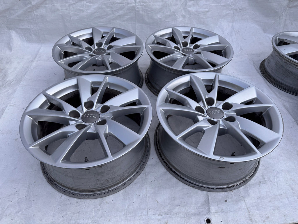 4x Alufelge 16 Zoll 7.0" 5x112 35ET Glanz Silber 8W0601025B Audi Rim Wheel FEL2636506141ht