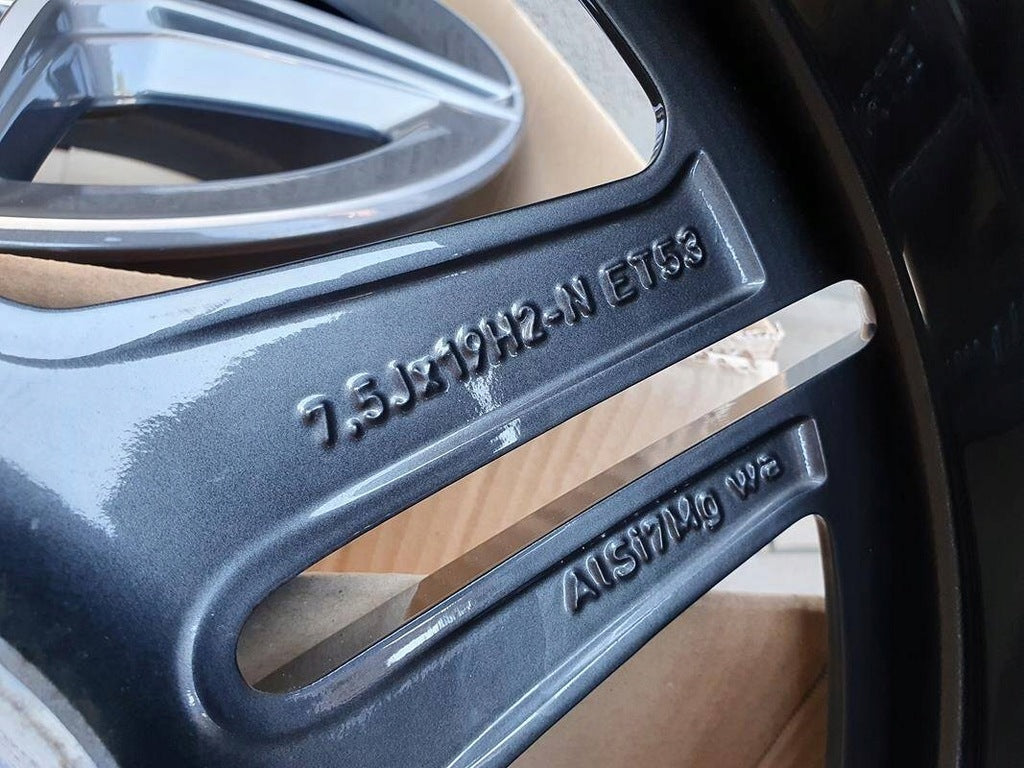 4x Alufelge 19 Zoll 7.5" 5x112 53ET Glanz A2474011500 Mercedes-Benz Glb Gla Amg FEL4125437344hq