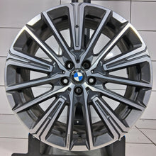 Load image into Gallery viewer, 1x Alufelge 20 Zoll 8.0" 5x112 46ET Glanz Graphit 6898042 BMW Mg Rim Wheel FEL8643928361am