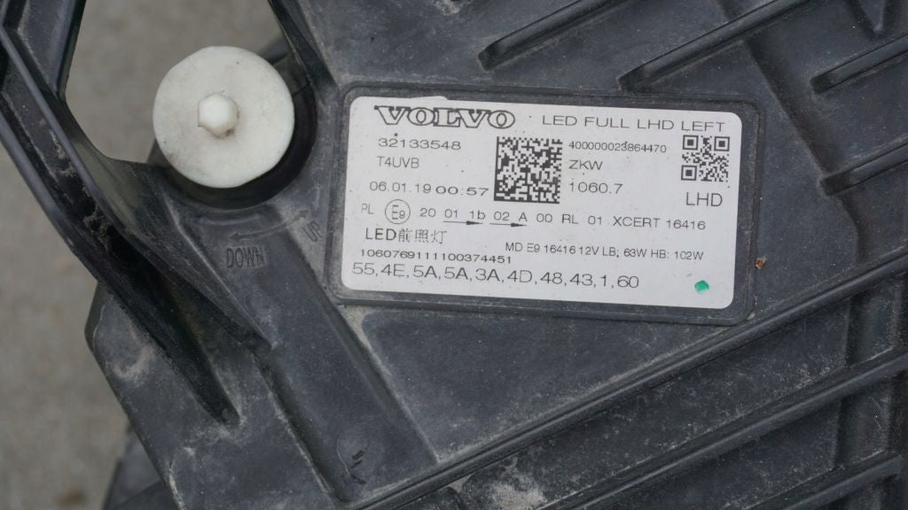 Frontscheinwerfer Volvo Xc60 II 32133548 Full LED Links Scheinwerfer Headlight SCH7620527020da