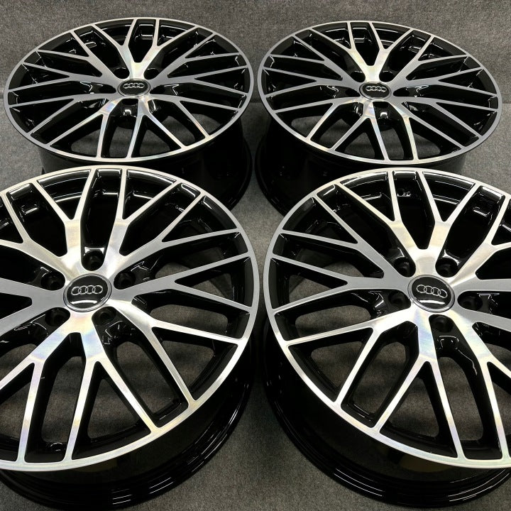 4x Alufelge 19 Zoll 8.5" 5x112 43ET Glanz Silber 4G9601025K Audi A6 C7 Rim Wheel FEL4601745443tx
