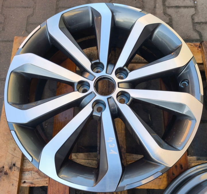 1x Alufelge 18 Zoll 7.0" 5x114.3 35ET 403001948R Renault Talisman Koleos I FEL2065176658rr