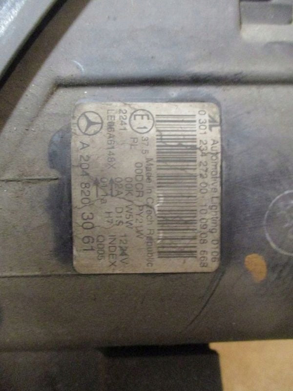 Frontscheinwerfer Mercedes-Benz W204 A2048203061KOD 85122000 Xenon Rechts SCH1294934075po