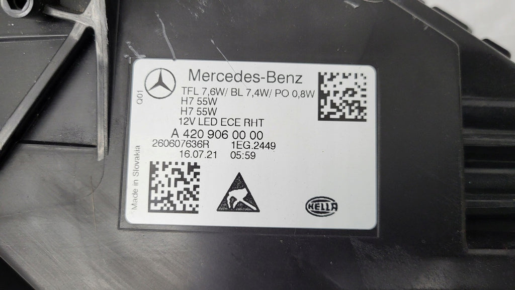 Frontscheinwerfer Mercedes-Benz Citan W420 A4209060000 LED Links Headlight SCH7782601841tj