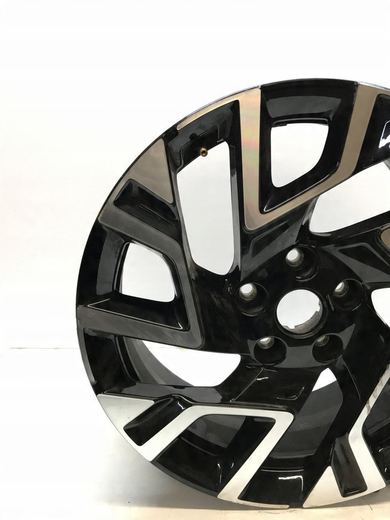 1x Alufelge 18 Zoll 7.5" 5x114.3 45ET Glanz Schwarz 52910-J7DA0 Kia Xceed