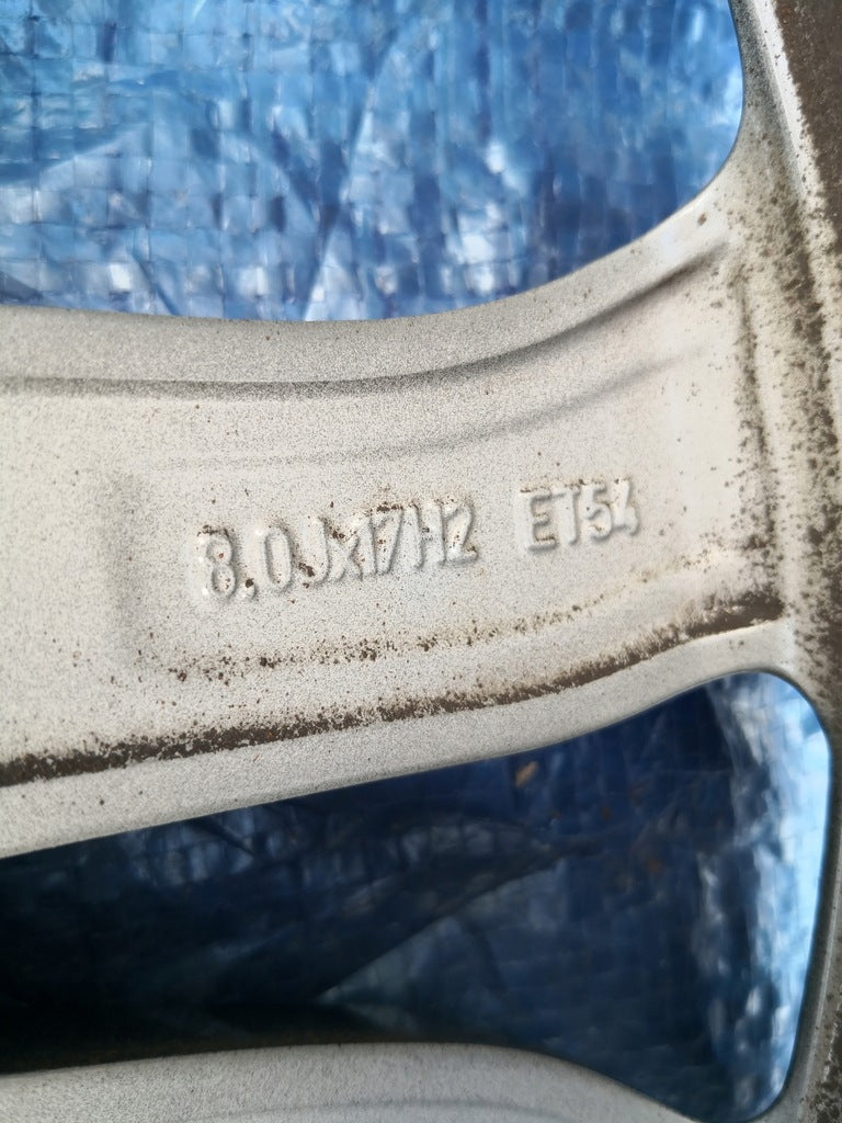 1x Alufelge 17 Zoll 8.0" 5x112 54ET A2054013900 Mercedes-Benz W205 A205 FEL1491024934oe