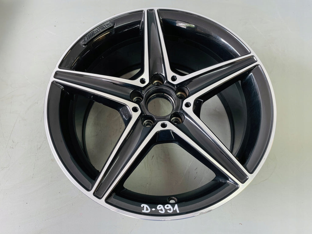 1x Alufelge 18 Zoll 8.5" 5x112 49ET A2054011200 Mercedes-Benz W205 Rim Wheel