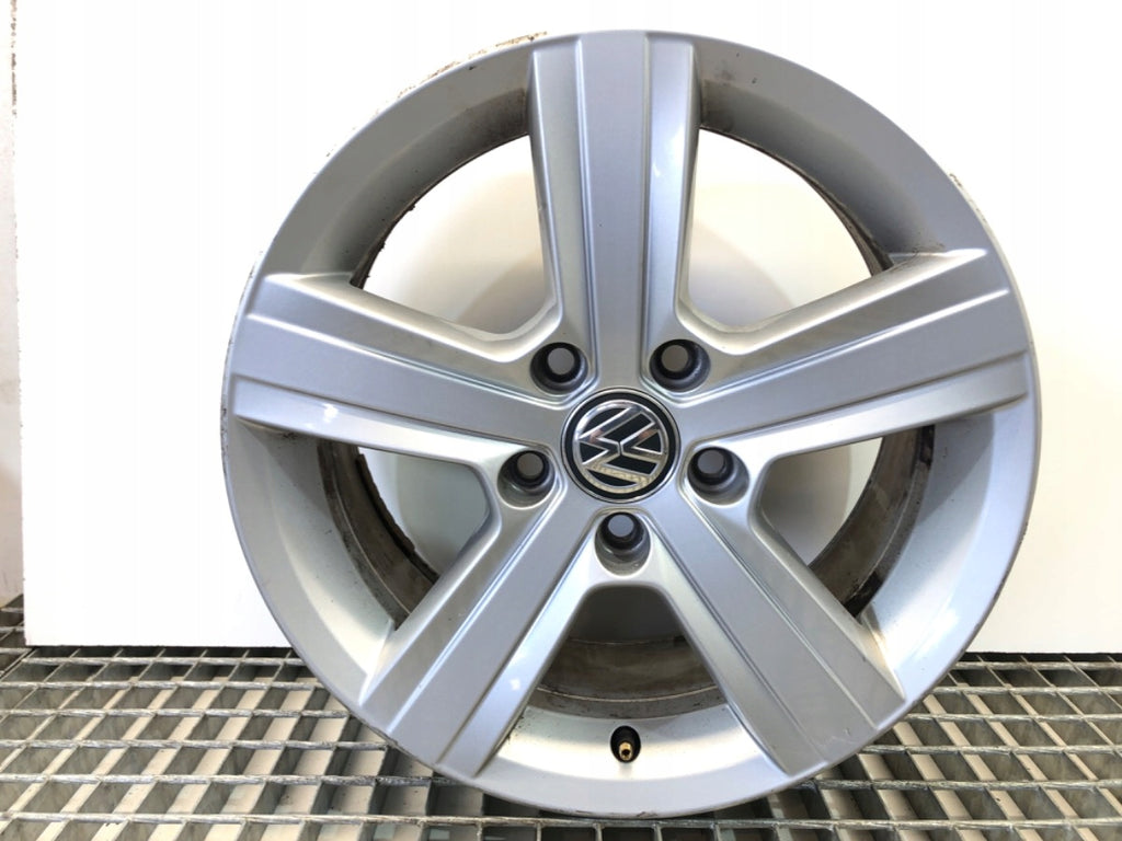 4x Alufelge 16 Zoll 6.5" 5x112 46ET Glanz Silber 5G0601025BN VW Golf VII I FEL4354305211zy