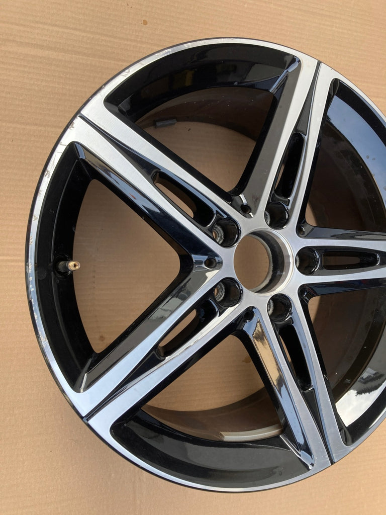 1x Alufelge 18 Zoll 7.5" 5x112 49ET Glanz Schwarz A1774010700 Mercedes-Benz W177 FEL7865097698tm