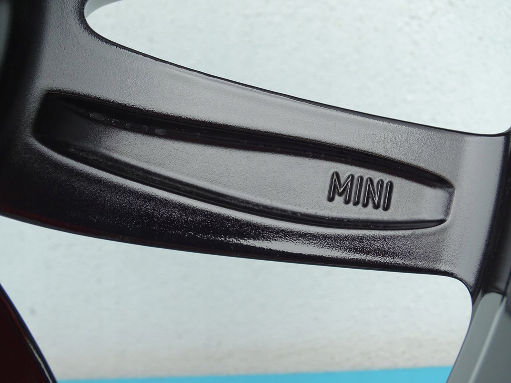 1x Alufelge 18 Zoll 8.0" 5x112 54ET Glanz Schwarz 6887613 Mini Clubman F54