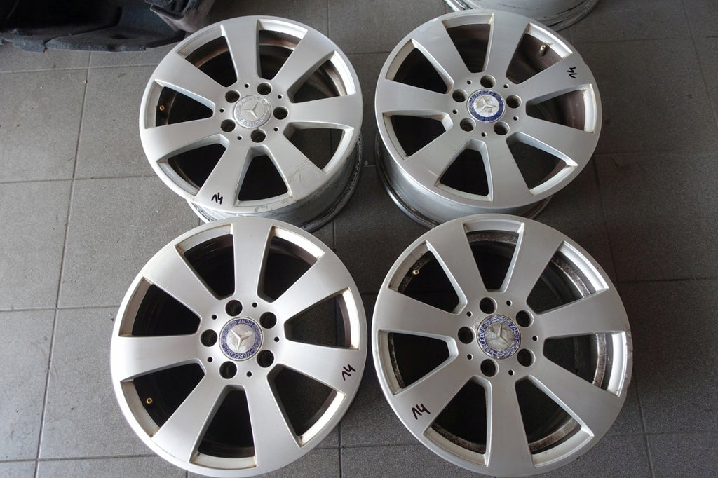 4x Alufelge 16 Zoll 7.0" 5x112 43ET 2044011102 Mercedes-Benz W204 Rim Wheel