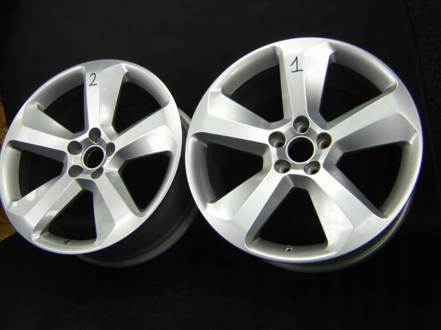 1x Alufelge 19 Zoll 8.0" 5x112 27ET Glanz Silber 8R0601025P Audi A5 Q5 Rim Wheel FEL9713673997rj