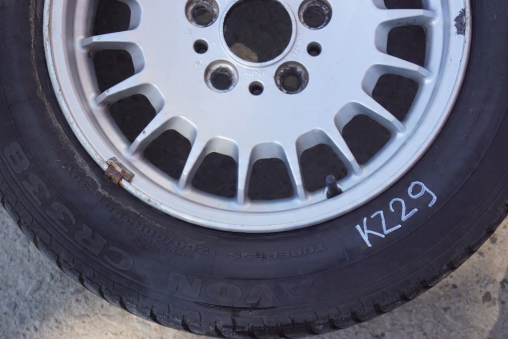 1x Alufelge 15 Zoll " 5x120 1124810, 165TR390CH BMW E28 E24 Rim Wheel