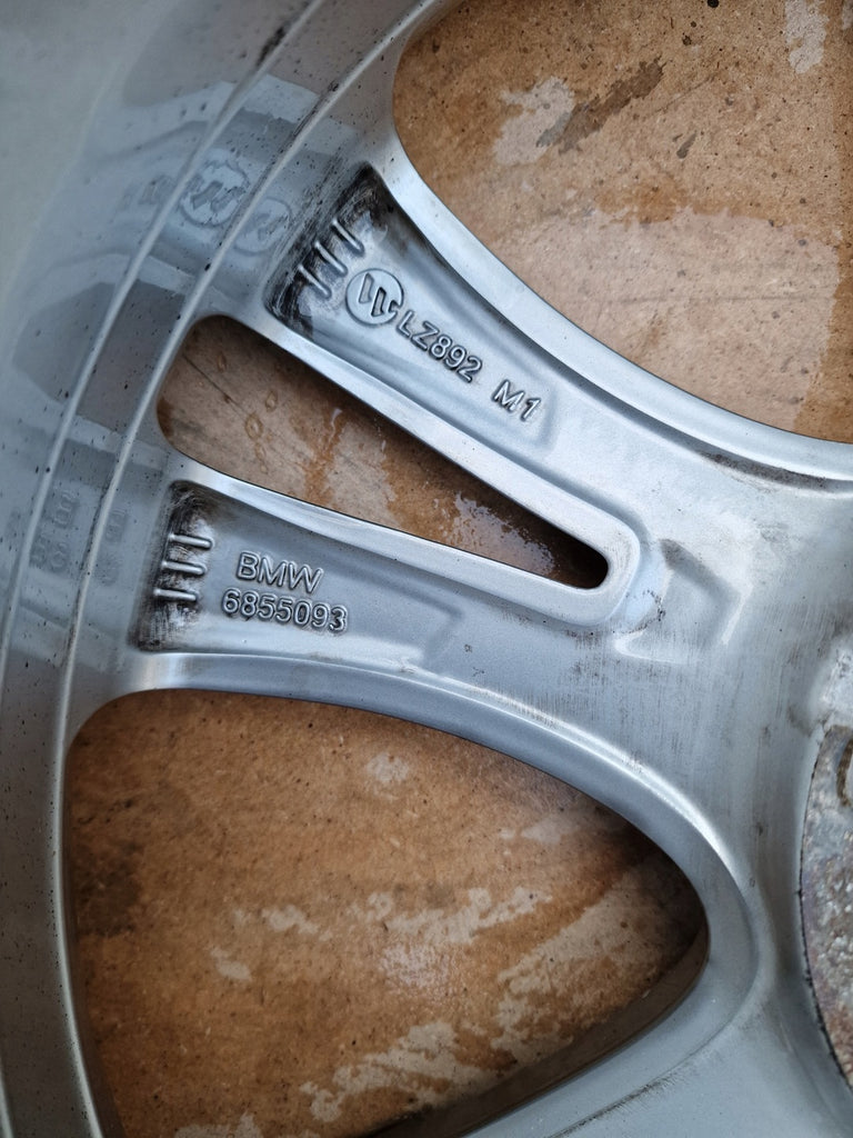 1x Alufelge 18 Zoll 8.0" 5x112 57ET Glanz Graphit 6855093 BMW 1 Mg Rim Wheel