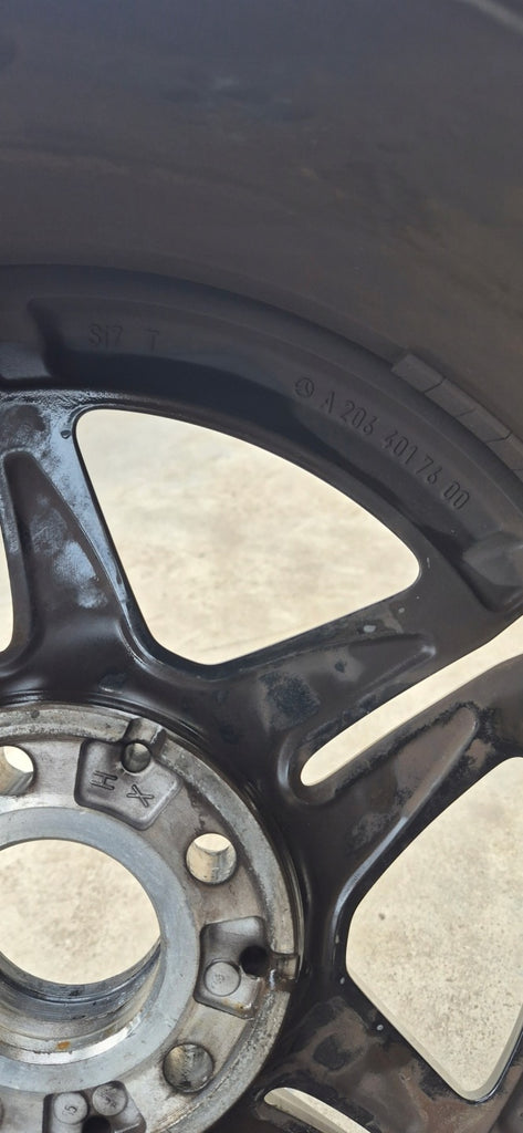 1x Alufelge 18 Zoll 7.5" 5x112 40ET Glanz A2064017600 Mercedes-Benz W206 FEL5092643331to