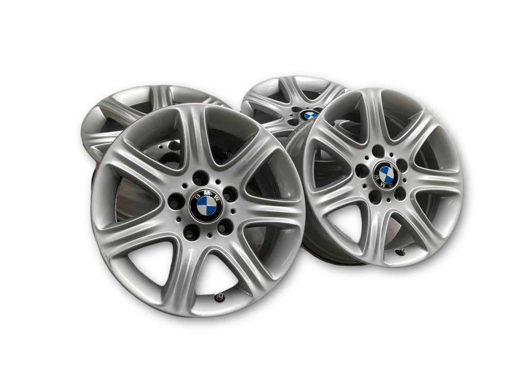 4x Alufelge 16 Zoll 7.0" 5x120 40ET Silber BMW 1 F21 F20 Rim Wheel FEL1078525125uh