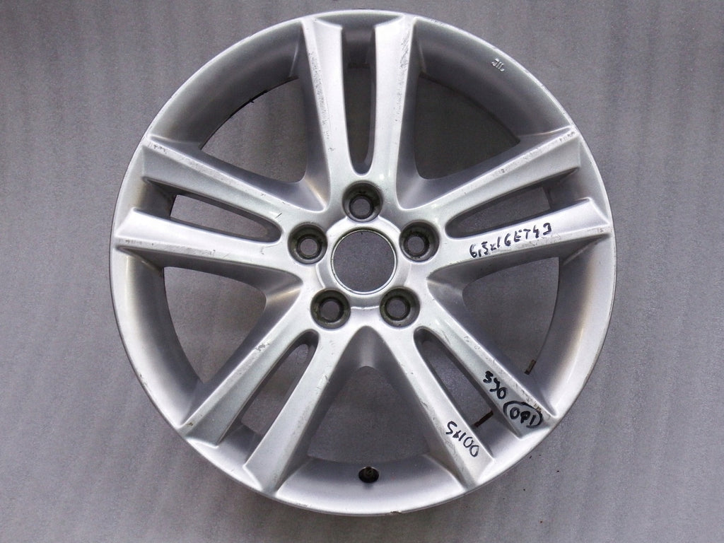 1x Alufelge 16 Zoll 6.5" 5x100 43ET 5J0601025M Skoda Roomster Praktik Rim Wheel