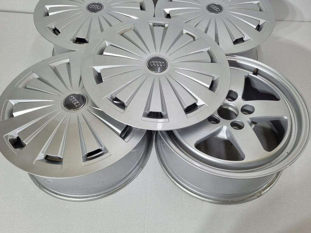 4x Alufelge 16 Zoll 7.0" 5x112 35ET 8W0601025 Audi Rim Wheel FEL8154012201dk