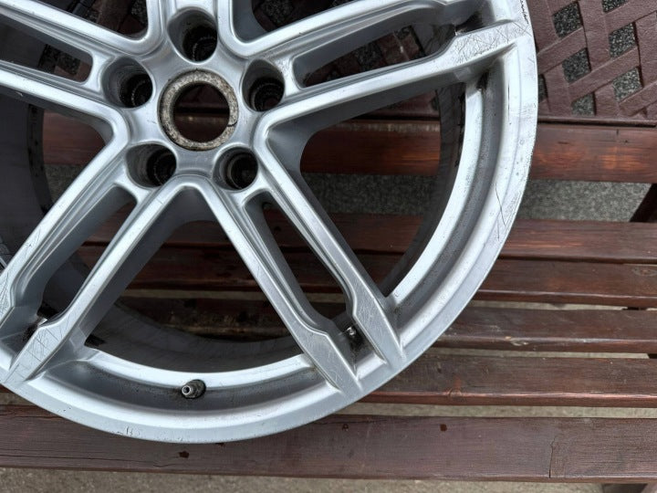 1x Alufelge 19 Zoll 5x112 95B601025BB Porsche Macan 95b Rim Wheel FEL3358091845jp