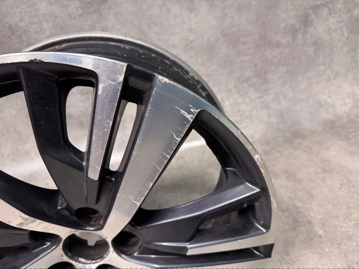 1x Alufelge 18 Zoll 7.5" 5x108 49ET Glanz 9808687377 Peugeot 5008 Rim Wheel FEL8680652223wv