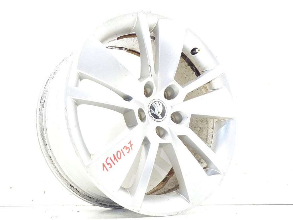 1x Alufelge 18 Zoll 8.0" 5x112 3V0601025AE Skoda Superb Iii Rim Wheel FEL9980619342hi