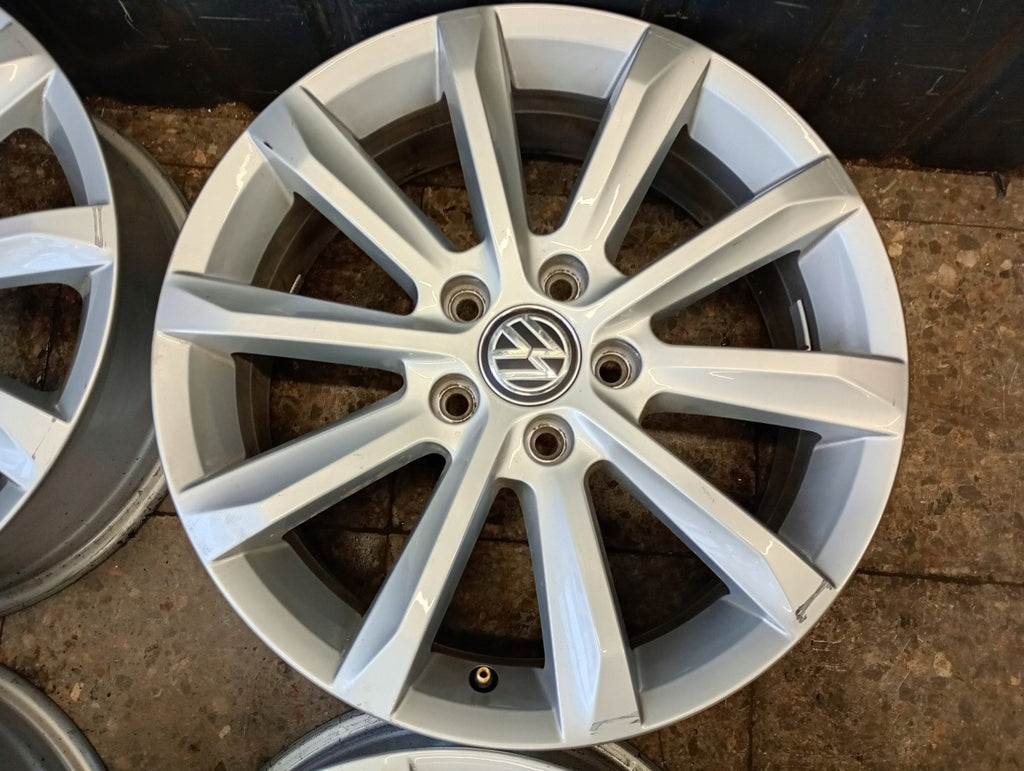 1x Alufelge 17 Zoll 6.5" 5x112 41ET 3G0601025C VW Golf VII Passat B8 Rim Wheel FEL7116464396cy