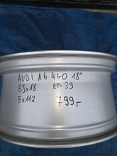 Load image into Gallery viewer, 1x Alufelge 18 Zoll 8.0" 5x112 39ET Silber 4G0601025CA Audi A6 C7 Rim Wheel FEL7335536407hu