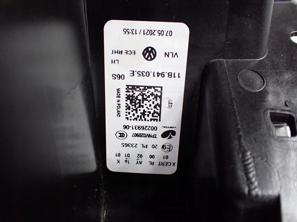 Frontscheinwerfer VW Id.4 922941572AE 11B941035E LED Rechts oder Links SCH9342159871vq