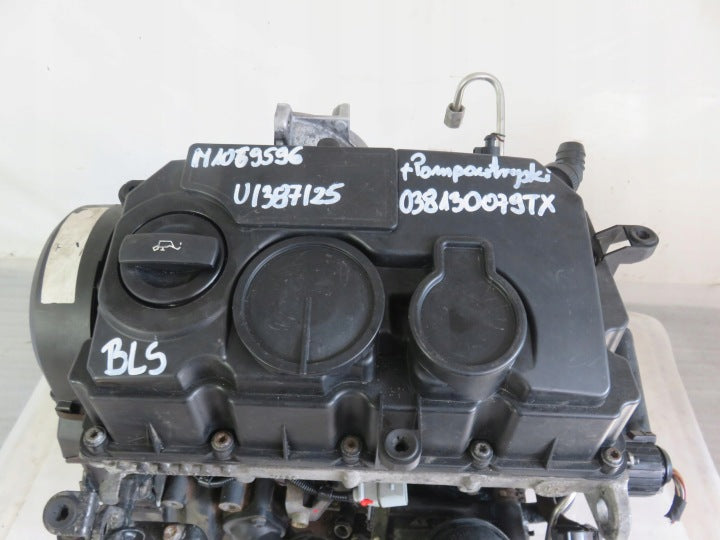 Motor VW Caddy III BLS 1.9 TDI 105PS 77kW 2005 Diesel Engine Unkomplett MOT6407277588ha